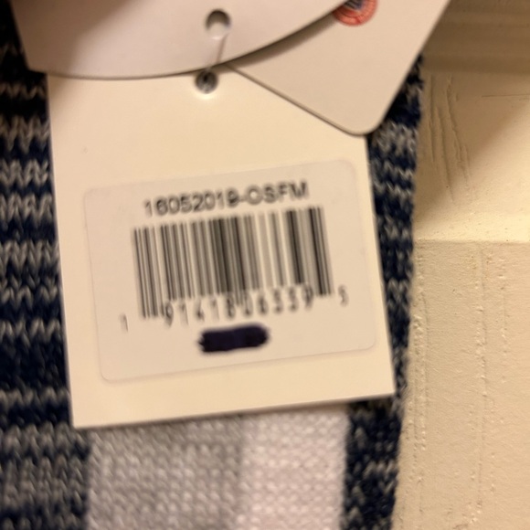 Penn State Blue, White & Gray Fringe Scarf NWT! - Picture 9 of 14